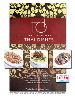 Thai Dishes Wilshire